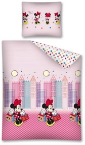 Lenjerie de pat violet deschis pentru copii Mickey Mouse Mini