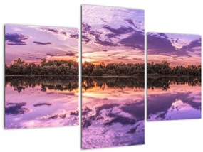 Tablou cu cerul violet (90x60 cm)