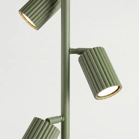 Sollux SL.2026 - Lampadar KARBON 3xGU10/10W/230V verde