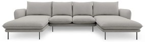 Canapea în formă de "U" Cosmopolitan Design Vienna, gri deschis