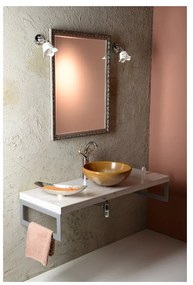 Baterie argintiu-lucioasă/aurie pentru chiuvetă înaltă Antea – Sapho