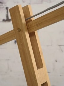Lampadar din bambus KALIMANTAN orizontal L natur, 87cm