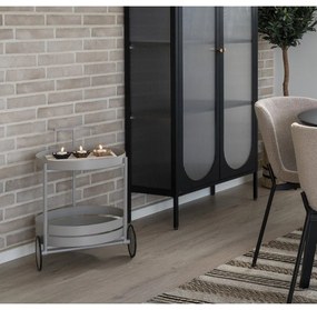 Măsuță de servire cu roți din metal 40x49,5 cm Beja – House Nordic