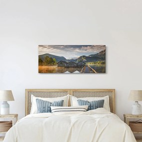 Tablou cu lac (120x50 cm)