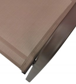 Set 2 bucati scaune de gradina TAVERNO maro/negru