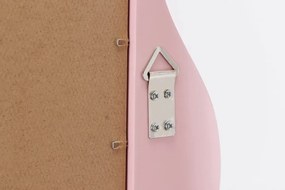 Oglinda de perete design modern CURVY 160cm, roz A-43162 VC