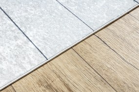 ANDRE 33200 covor lavabil Condimente, bucatarie, anti-alunecare - argint / bej