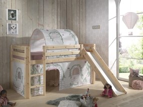 Tunel decorativ BIRDY pentru pat semi-supraetajat copii PINO/SCOTT