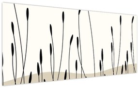 Tablou - Pajiște grafică N⁰3 (120x50 cm)