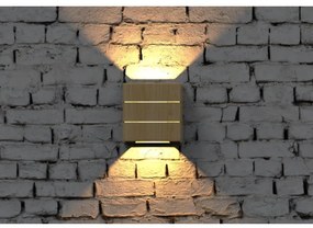 Immax 08522L - Aplica de perete LED pentru exterior LUXLINE LED/6W/230V 3000K IP54 stejar