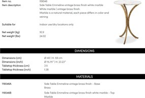 Masuta Laterala LUX, Marmura, Alama, Emmeline