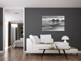 Tablou - Hamac pe plajă (90x60 cm)