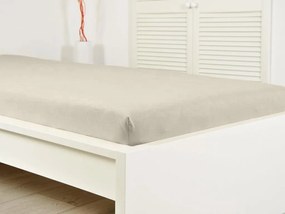 Cearsaf jersey ALVORA 180x200 cm bej