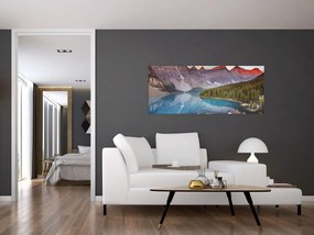 Tablou - Peisaj montan din Canada (120x50 cm)