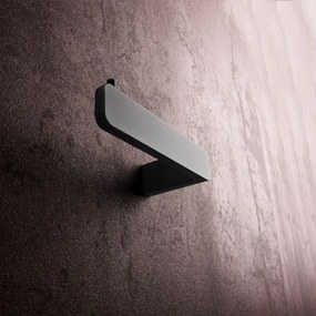 Perie de toaletă de perete și suport de hârtie igienică NIMCO MAC set-94KN-90 MAYA negru mat