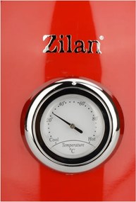 Fierbator RETRO Zilan ZLN7033 Rosu, Capacitate 1.7 Litri, Putere 2200W, Rotire 360