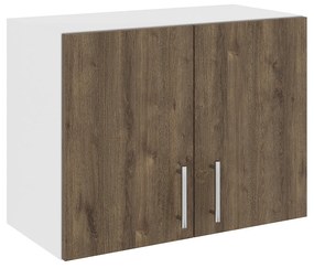 Corp Superior Hota Karo, Stejar Bronz/Alb, 60 x 30 x 45 cm