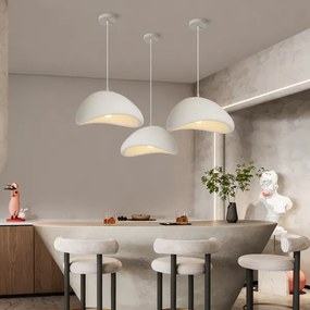 BRILAGI - Lustră pe cablu WABI SABI 1xE27/60W/230V Ø 40 cm alb