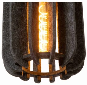 Lustră pe cablu Lucide 45492/01/36 RAFAL 1xE27/40W/230V negru/gri
