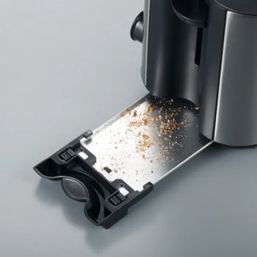 Severin AT 2514 - Prăjitor de pâine cu 2 fante, 850 W/230 V, inox/negru