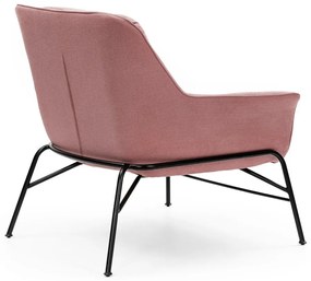 Fotoliu Teulat Sadira, roz coral