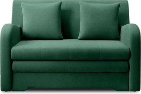 Canapea extensibila cu 2 locuri ARIO NUBE, verde inchis