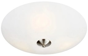 Plafonieră albă cu abajur din sticlă ø 35 cm Polar – Markslöjd