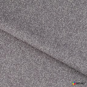 Pat matrimonial gri tapițat cu spațiu de depozitare cu somieră 140x200 cm Pointt – ELTAP