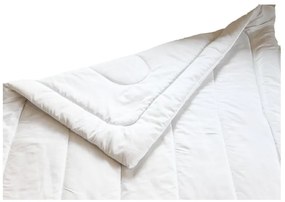 Pilota cusuta pentru toate anotimpurile PEACH 140x200 cm, alba