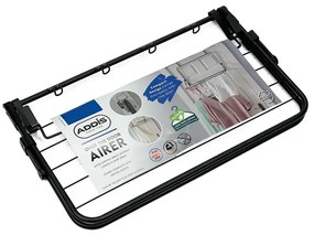 Uscător de rufe negru de agățat pe calorifer Addis 6 Bar Radiator Airer