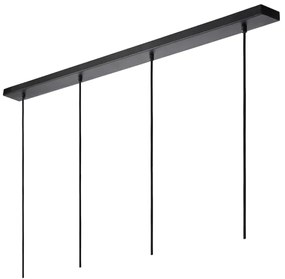 Lucide 35410/04/30 - Lustră pe cablu GIPSY 4xE27/25W/230V