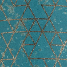 Lustră pe cablu REZO 2xE27/60W/230V turcoaz