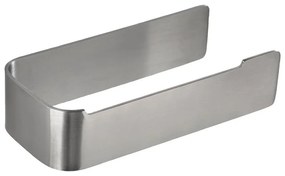 Suport pentru hârtie igienică argintiu mat de montat pe perete din oțel inoxidabil Ume – Zone