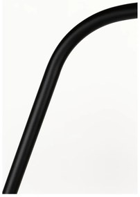 Lampadar negru cu abajur textil (înălțime 220 cm) Martine – White Label