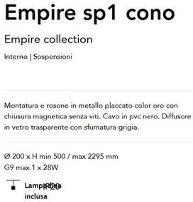 Pendul design modern Empire sp1 cono