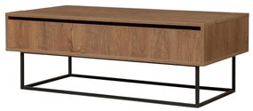 Set mobilier living Ponake 1 (nuc + negru). 1094091