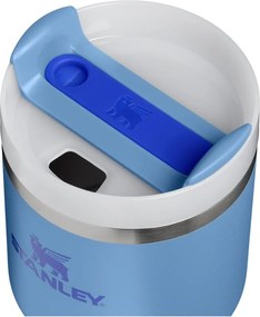 Termos albastru cu pai din oțel inoxidabil 600 ml Quencher H2.O FlowState™ Tumbler Blue Sky – Stanley