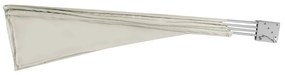 Copertina laterala pliabila de balcon, crem, 210x210 cm Crem, 210 x 210 cm