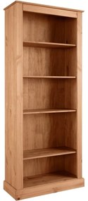 Bibliotecă în culoare naturală din lemn de pin 181x31 cm Mille – Støraa