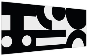 Tablou - Abstracție geometrică N⁰3 (120x50 cm)