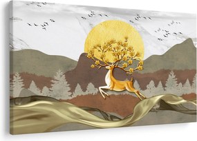 Tablou cu cerb (90x60 cm)