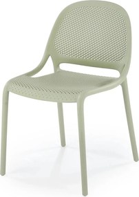 Scaun de gradina K532, verde menta, polipropilena, 50x56x80 cm