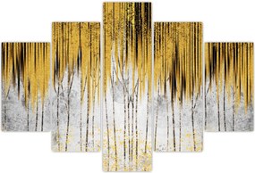 Tablou - Linii de aur (150x105 cm)