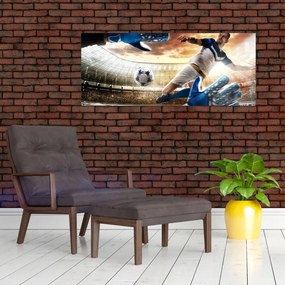 Tablou - Fotbalist (120x50 cm)