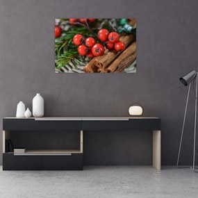 Tablou cu rowan și scorțișoară (90x60 cm)