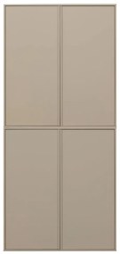 Dulap modular crem din lemn de pin 100x220 cm Daily – vtwonen