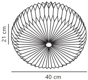 Aplică Nordlux BELLOY 2xE27/25W/230V d. 40 cm