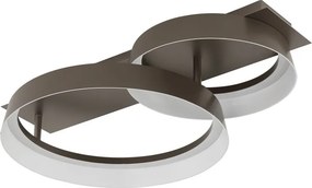 Plafoniera LED metal maro cafeniu SYRAKUS