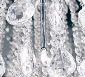 Lustra eleganta cristal K9 diametru 75cm Celeste DLU 2401/75 chrom OR