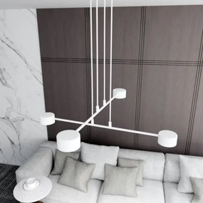 Lustră pe cablu MODUS 4xGX53/10W/230V alb